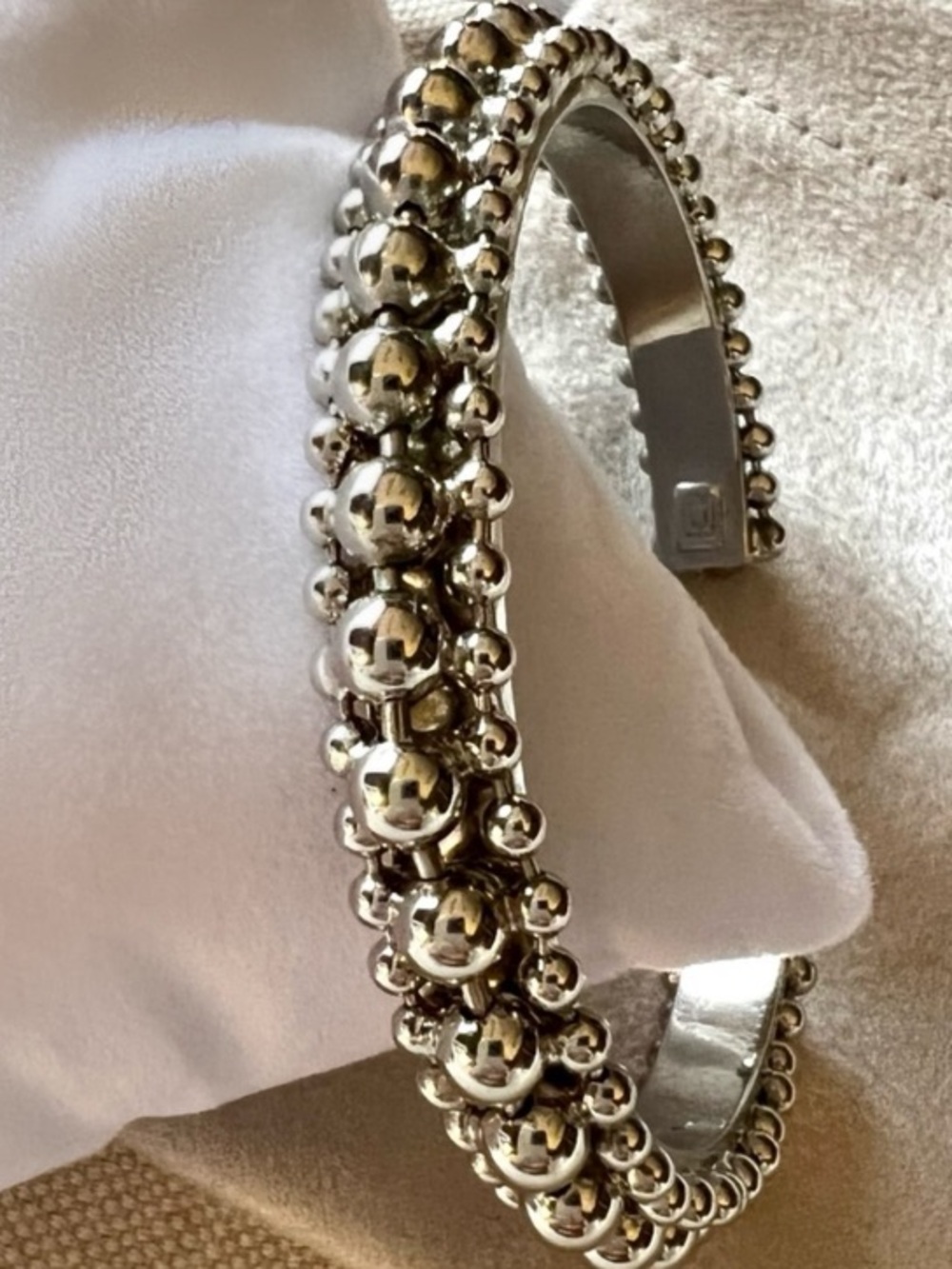Dannijo Silver Beaded Bracelet